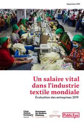 Un salaire vital dans l'industrie textile mondiale