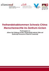 Accord de libre-échange Suisse-Chine