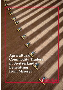 Couverture du rapport: Agricultural Commodity Traders in Switzerland