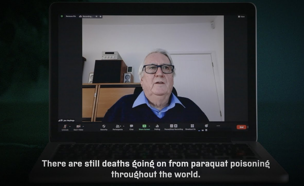 «Noch immer kommt es zu Todesfällen durch Paraquat» Whistleblower Jon Heylings | ParaquatPapers