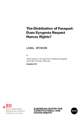 The Distribution of Paraquat: Does Syngenta Respect Human Rights?