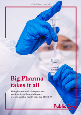 Couverture du rapport: Big Pharma takes it all