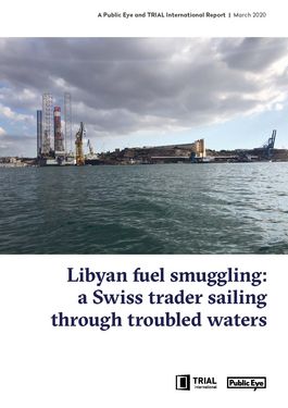 Couverture du rapport: Libyan fuel smuggling