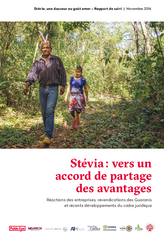 Stévia: vers un accord de partage des avantages