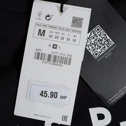 What makes up the price of a Zara hoody