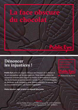Couverture du rapport: La face obscure du chocolat