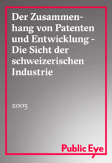 Der Zusammenhang von Patenten und Entwicklung