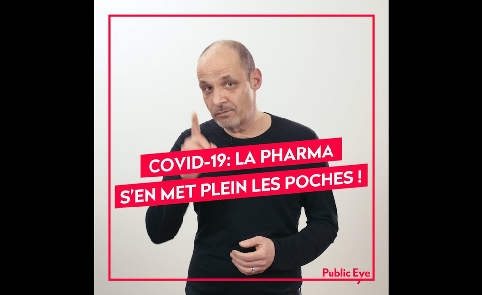 Covid-19: la pharma s’en met plein les poches!