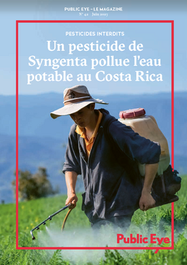 Couverture du rapport: Un pesticide de Syngenta pollue l'eau potable au Costa Rica