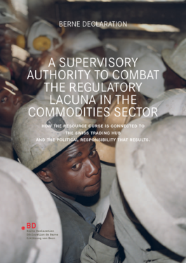 Cover page: A supervisory authority to combat the regulatory lacuna in the commodities sector