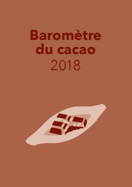 Couverture du rapport: Baromètre du cacao 2018