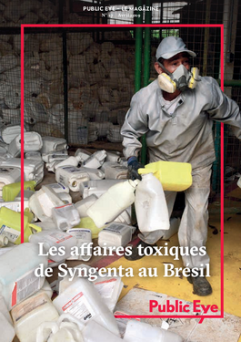 Couverture du rapport: Les affaires toxiques de Syngenta au Brésil