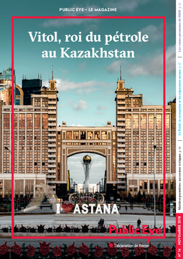 Couverture du rapport: Vitol, roi du pétrole au Kazakhstan