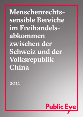 Titelbild Menschen&shy;rechts&shy;sensible Bereiche im FHA Schweiz-China