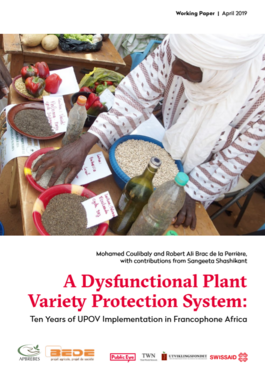 Cover page: A Dysfunctional Plant Variety Protection System