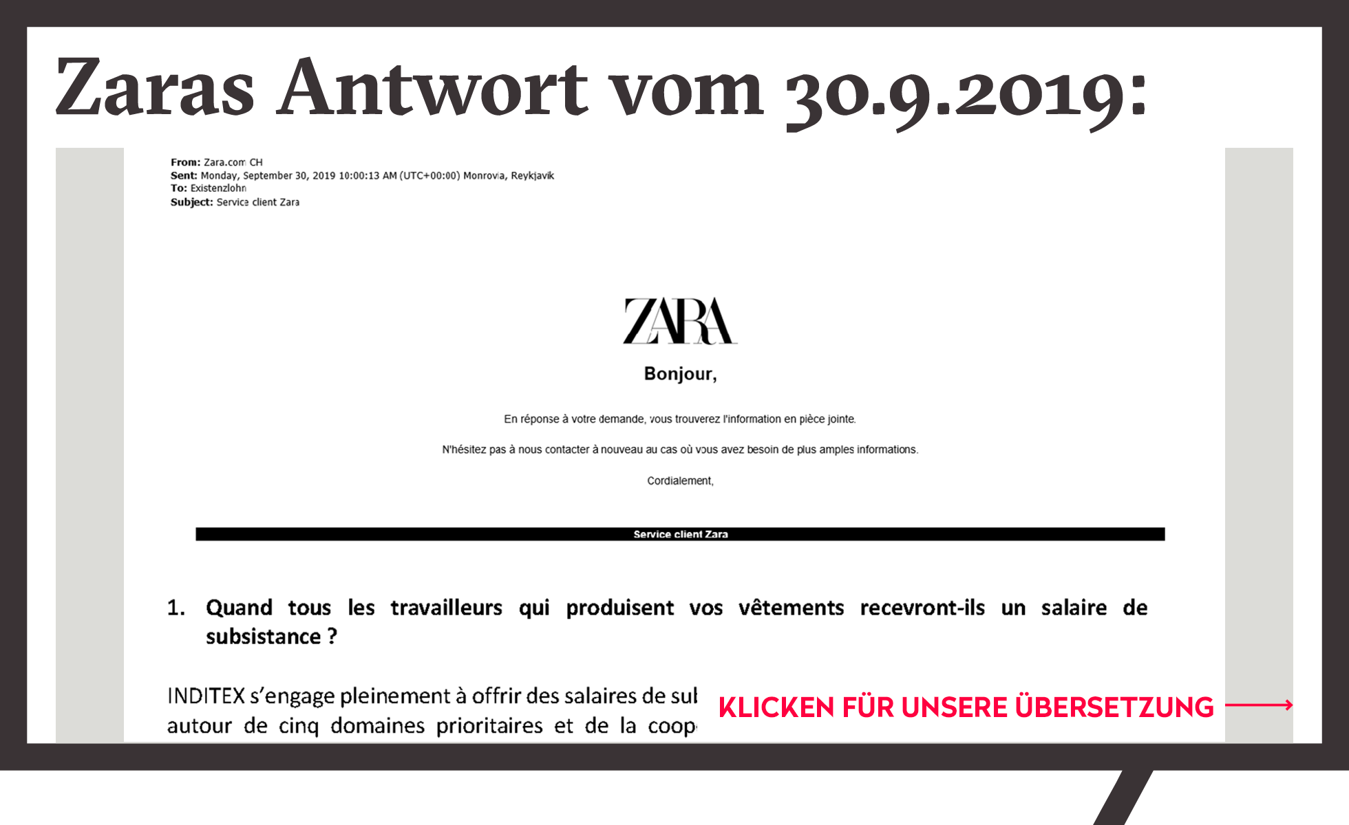 Zara Ab Wann Endlich Existenzlohne